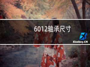 6012轴承尺寸