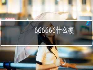 666666什么梗
