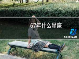 67年什么星座
