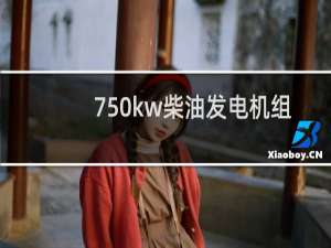 750kw柴油发电机组