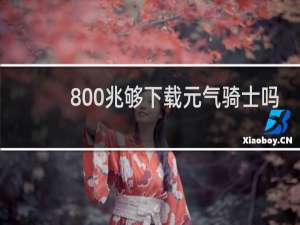 800兆够下载元气骑士吗