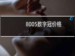 8005数字冠价格