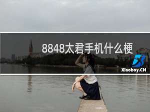 8848太君手机什么梗