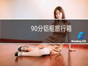 90分铝框旅行箱