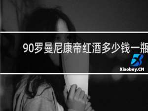 90罗曼尼康帝红酒多少钱一瓶