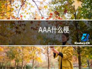 AAA什么梗