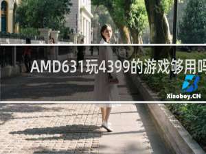 AMD631玩4399的游戏够用吗