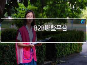 B2B哪些平台