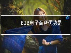 B2B电子商务优势是