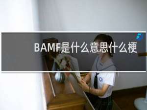 BAMF是什么意思什么梗