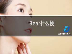 Bear什么梗