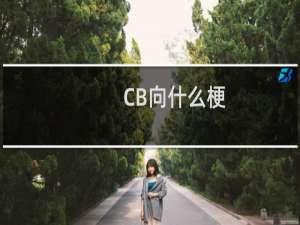 CB向什么梗