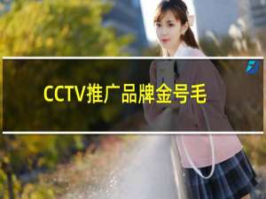CCTV推广品牌金号毛巾