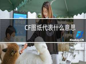 CF图纸代表什么意思