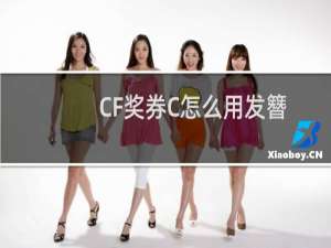 CF奖券C怎么用发簪