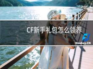 CF新手礼包怎么领养