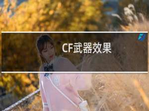 CF武器效果
