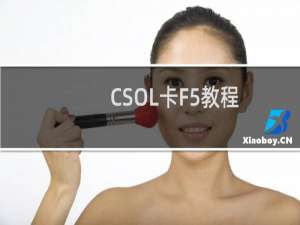 CSOL卡F5教程