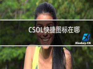 CSOL快捷图标在哪