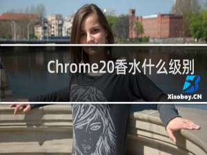 Chrome 香水什么级别