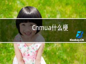 Cnmua什么梗