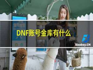 DNF账号金库有什么用（DNF账号金库作用介绍）