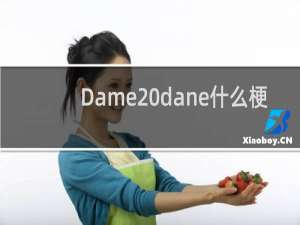 Dame dane什么梗