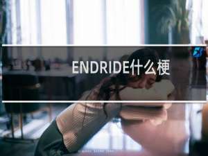 ENDRIDE什么梗