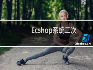 Ecshop系统二次开发教程及流程演示