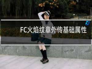 FC火焰纹章外传基础属性