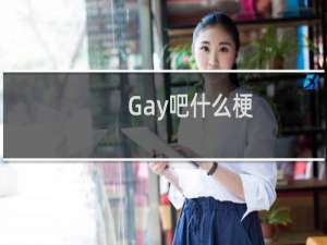 Gay吧什么梗