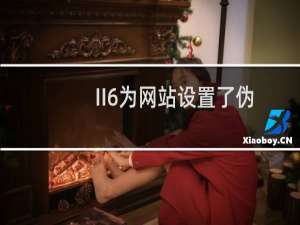 II6为网站设置了伪静态不生效