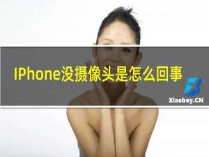 IPhone没摄像头是怎么回事