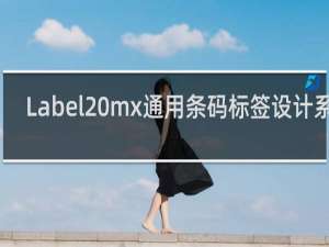 【Label mx通用条码标签设计系统】免费Label mx通用条码标签设计系统软件下载