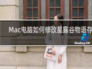 Mac电脑如何修改星露谷物语存档