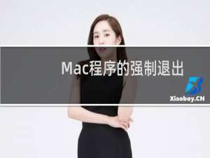 Mac程序的强制退出六种方法