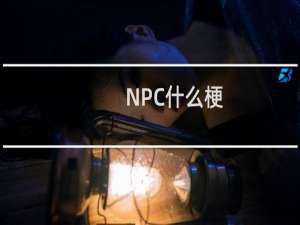 NPC什么梗