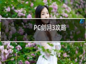 PC剑网3攻略