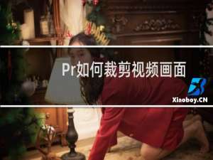 Pr如何裁剪视频画面
