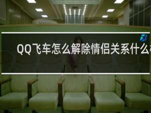 QQ飞车怎么解除情侣关系什么梗