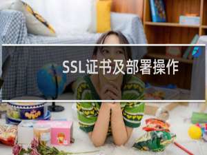 SSL证书及部署操作流程