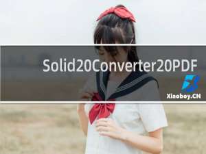 【Solid Converter PDF】免费Solid Converter PDF软件下载