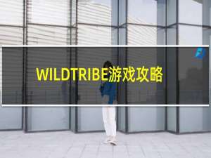 WILDTRIBE游戏攻略