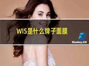 WIS是什么牌子面膜