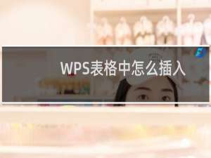 WPS表格中怎么插入数据的折线图