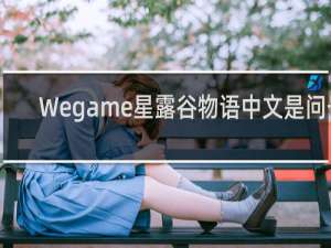 Wegame星露谷物语中文是问号