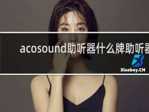 acosound助听器什么牌助听器