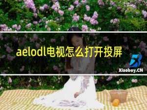 aelodl电视怎么打开投屏