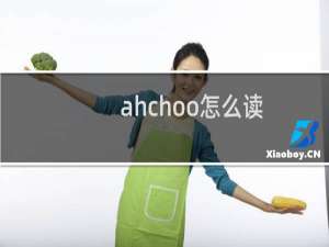 ahchoo怎么读