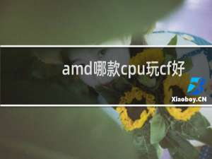 amd哪款cpu玩cf好